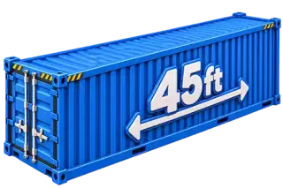 اجاره کانتینر 45 فوت
