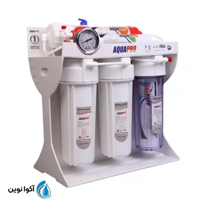تصفیه آب آکوا پرو مدل RO6-FIBERGLASS