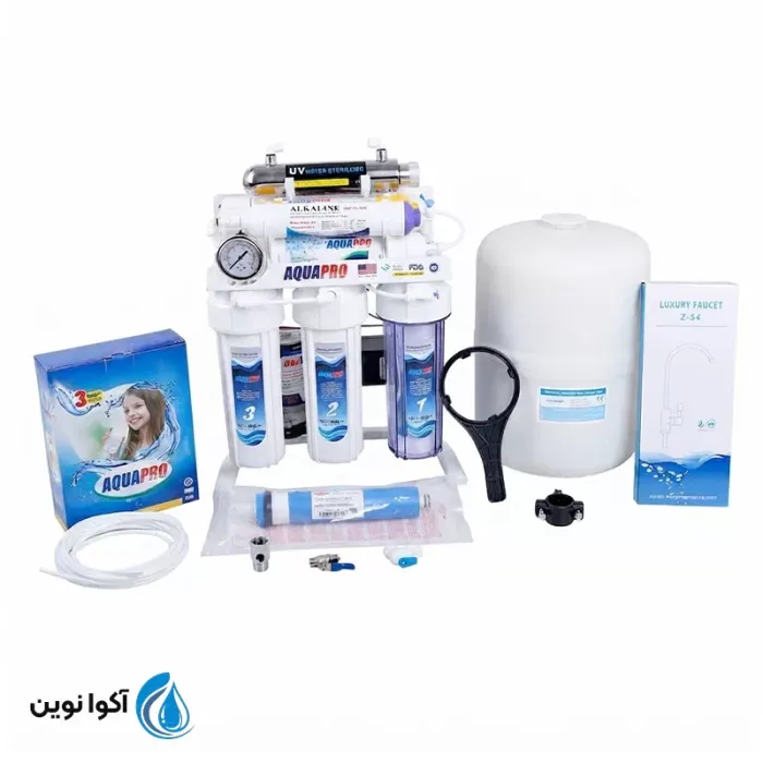 تصفیه آب آکوا پرو RO8-ORP-UV TN Plus